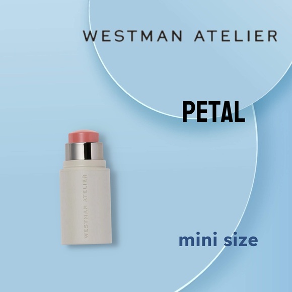 🆕*NEW* WESTMAN ATELIER | MINI | Petal - Lip + Cheek Cream Blush Stick - Picture 1 of 11